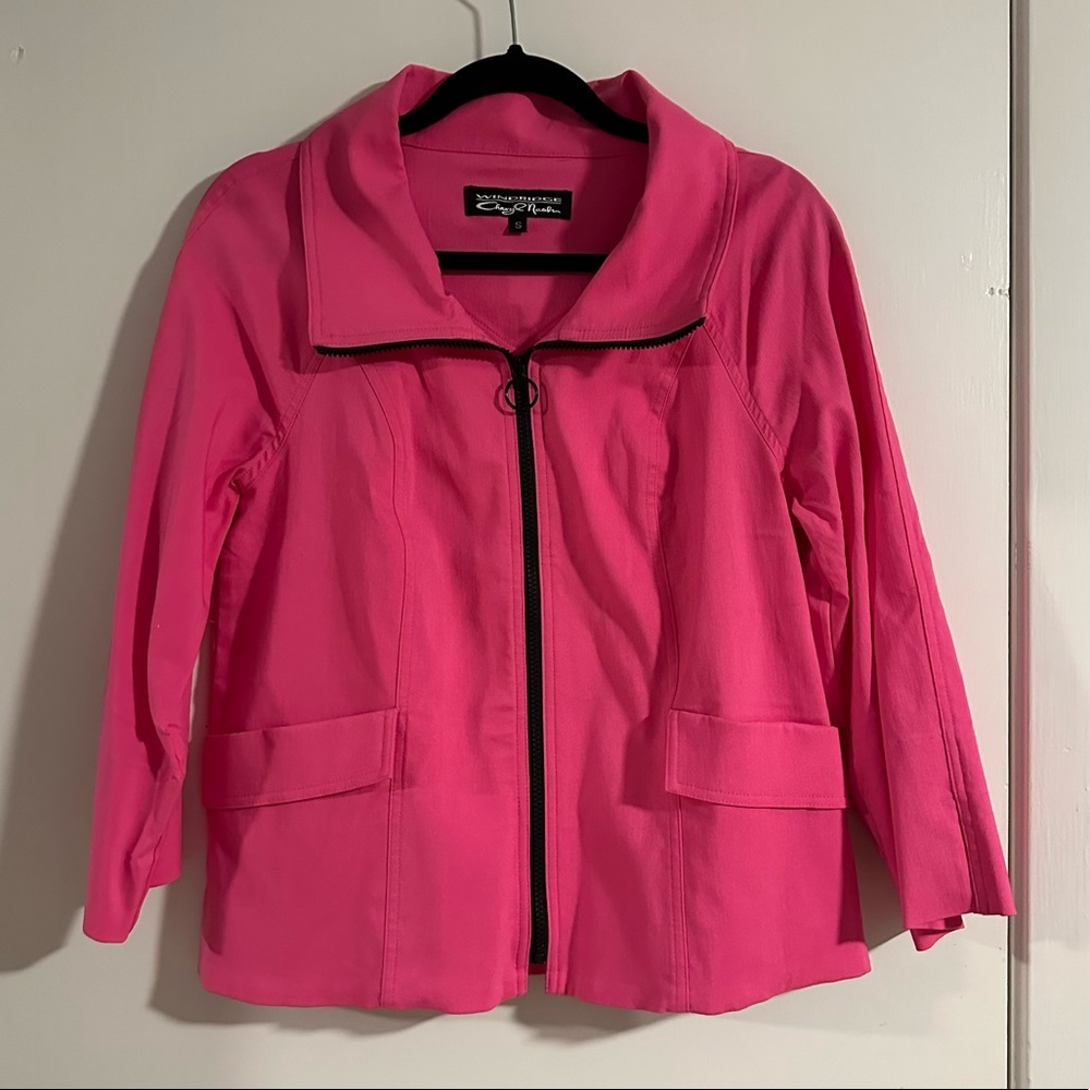 ✨Windridge Cheryl Nash Pink Zip-up Jacket✨